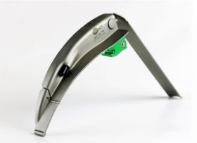 Proact Metal Max 90 Green System Laryngoscope Blade, Disposable, Lever-Tip 3
