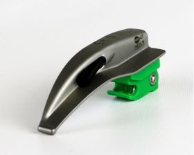 Proact Metal Max 90 Green System Laryngoscope Blade, Disposable, Mac 0