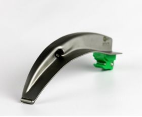 Proact Metal Max 90 Green System Laryngoscope Blade, Disposable, Mac 4