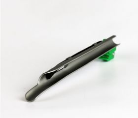 Proact Metal Max 90 Green System Laryngoscope Blade, Disposable, Mil 3