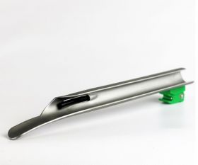 Proact Metal Max 90 Green System Laryngoscope Blade, Disposable, Mil 4
