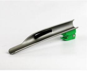 Proact Metal Max 90 Green System Laryngoscope Blade, Disposable, Wisconsin 2