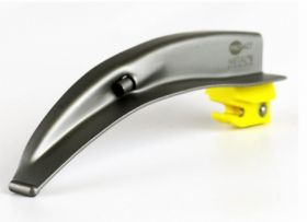 Proact Metal Max 90 meLED Conventional Laryngoscope Blade, Disposable, Mac 3