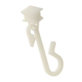 MGM Universal Shower Track Hooks [Pack of 18]