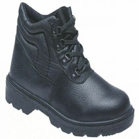 MID SOLE 4 D-RING BOOT BLACK SZ7