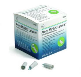 Minilet End-Caps And Lancets [Pack of 200] 