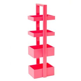 Mount Fuji 4 Tier Storage Caddy - Pink [Pack of 1]