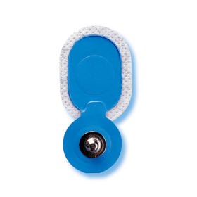 Ambu Blue Sensor N Electrode, Neonatal/Paediatric Monitoring, wet gel 30x20mm, 10cm Lead Wire, 4mm Connector [Pack of 25]