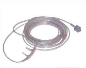 Nasal CO2 Sample Line, Adult, 2.1m with Male Luer