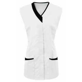 Women's sleeveless tunic White Colour