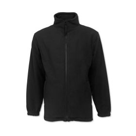 Unisex Fleece Jacket Black Colour
