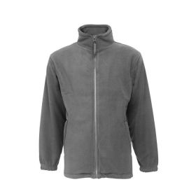 Unisex Fleece Jacket Grey Colour