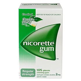 NICORETTE GUM MINT 2MG (105) [Pack of 105]