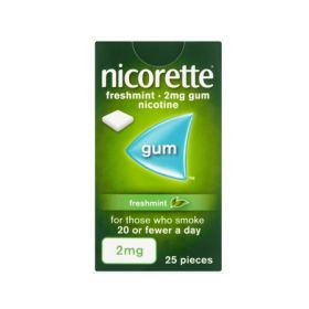 NICORETTE GUM MINT 2MG (25) [Pack of 25]