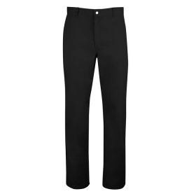 Essential mens flat front trousers