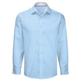 Cadenza men's long sleeve 100% cotton shirt