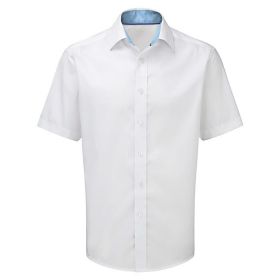 Cadenza men's short sleeve 100% cotton shirt