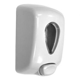 Nofer Commercial Wall Mounted Soap Dispenser - White [Pack of 1]