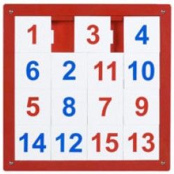 Number 1-15 Puzzle Panel