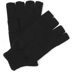 Fingerless Gloves Black Colour