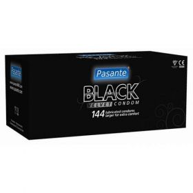 Pasante Clinic Packs Black Velvet Condom [Pack of 144]