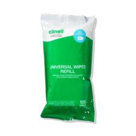 Clinell Universal Wipes Tub 100 Refill