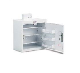 Bristol Maid Drug & Medicine Cabinet - 500 X 300 X 600mm - Light - Deep Shelves - R/H Hinge