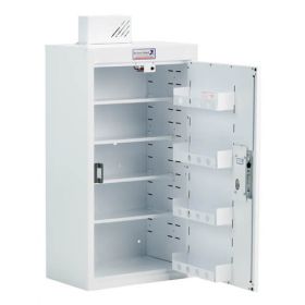 Bristol Maid Drug & Medicine Cabinet - 600 X 300 X 900mm - Light - Standard & Door Shelves - R/H Hinge