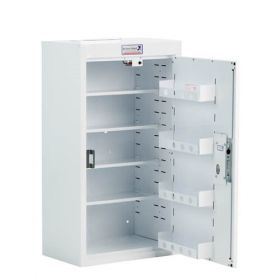 Bristol Maid Drug & Medicine Cabinet - 600 X 300 X 900mm - No Light - Standard & Door Shelves - R/H Hinge
