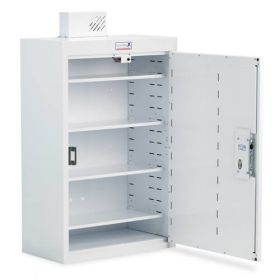 Bristol Maid Drug & Medicine Cabinet - 600 X 300 X 900mm - Light - Deep Shelves - R/H Hinge