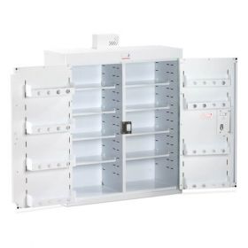 Bristol Maid Drug & Medicine Cabinet - 800 X 300 X 900mm - Light - Standard & Door Shelves