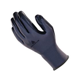 Poly Knit Nitrile Foam Palm Wet Glove Grey Colour