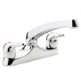 Pegler Leger Performa Deck Sink Mixer - Dualflow Spout [Pack of 1]