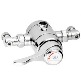 Performa ISO Exposed Thermostatic Sequential Shower Valve - TMV3 [Pack of 1]
