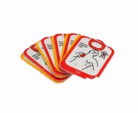 Physio Control Replacement Trainer Pads For CR2 (Box of 5)