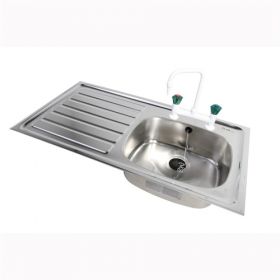 Pland 1030 Laboratory Sink - Left Hand Drainer [Pack of 1]