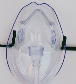 PRO-Breathe Oxygen Mask, High Concentration with Safety Vent, Adult