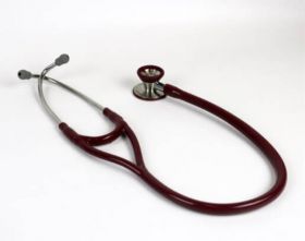 Proact Deluxe Series Dual Head Cardiology Stethoscope (Burgundy)