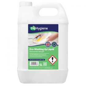 Biohygiene Eco Washing Up Liquid 5 Litre [Pack of 2]