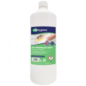 Biohygiene Eco Washing Up Liquid 1 Litre [Pack of 6]