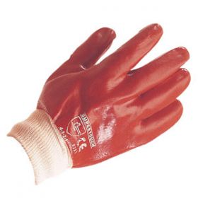 PVC Knitted Wrist Gloves