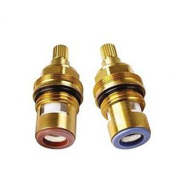 Mark Vitow Quarter turn tap valves - 18 spline [Pack of 2]