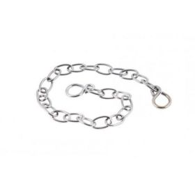 Mark Vitow Replacement 18" Oval Link Chain and Hooks - For Bath Plugs [Pack of 1]
