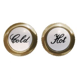 DLG Replacement Screw In Tap Indicators - GOLD [Pack of 2]