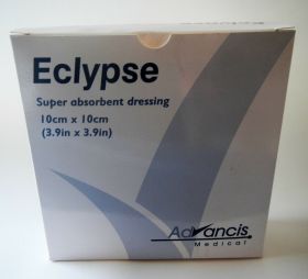 Eclypse Super Absorbent Dressing 10cm x 10cm [Pack of 20]