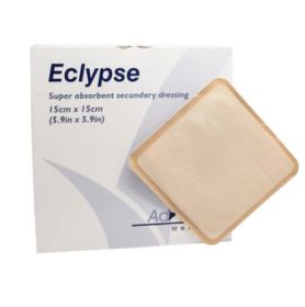 Eclypse Super Absorbent Dressing 15cm x 15cm [Pack of 20]