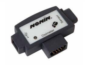 USB Adapter with 2m Cable for Nonin 2500, 8500 and 9840 Series Monitors