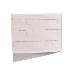 SECA 490.CT90 ECG Paper for CTCardioPad Machines, Z-fold 115mm [Pack of 1]