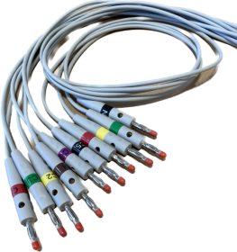 10-Lead patient cable for use with seca ECG machines [Pack of 1]