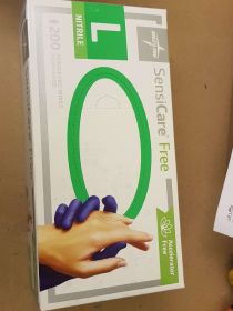 Sensicare Nitrile Gloves - Large  [PACK OF 200]